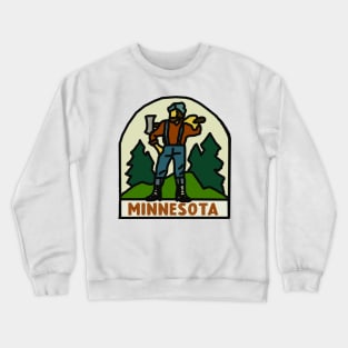 Minnesota Bunyan Decal Crewneck Sweatshirt
